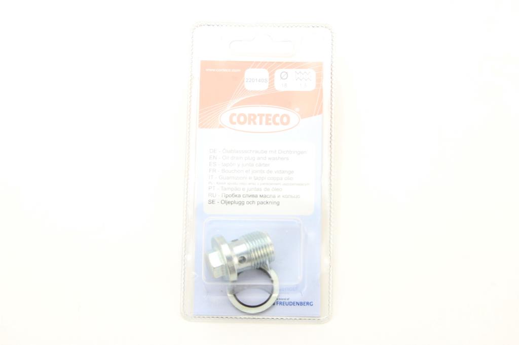 Parafuso, ficha de mudança de óleo CORTECO ref. 220140S